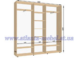 ШКАФ КУПЕ 2300х450х2200 ЧЕРКАССЫ, ШКАФЫ КУПЕ ЧЕРКАССЫ ЦЕНА, ШКАФЫ КУПЕ ЧЕРКАССЫ ЦЕНА, КАТАЛОГ, ШКАФЫ КУПЕ ЧЕРКАССЫ ЦЕНА, КАТАЛОГ, ФОТО, МЕБЕЛЬ НА ЗАКАЗ, КУПИТЬ ШКАФ КУПЕ, ЗАКАЗАТЬ ШКАФ КУПЕ ЧЕРКАССЫ