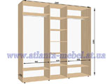ШКАФ КУПЕ 2400х600х2200 ЧЕРКАССЫ, ШКАФЫ КУПЕ ЧЕРКАССЫ ЦЕНА, ШКАФЫ КУПЕ ЧЕРКАССЫ ЦЕНА, КАТАЛОГ, ШКАФЫ КУПЕ ЧЕРКАССЫ ЦЕНА, КАТАЛОГ, ФОТО, МЕБЕЛЬ НА ЗАКАЗ, КУПИТЬ ШКАФ КУПЕ, ЗАКАЗАТЬ ШКАФ КУПЕ ЧЕРКАССЫ